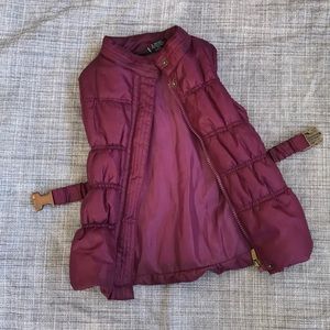 Calvin Klein Toddler Girls Belted Puffer Vest